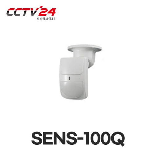 열 감지센서 SENS-1100Q (최대 12M, 90도, DC12V전원사용, 쿼드, 푸시알람 기능으로 DVR과 연동 가능)