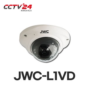 JWC-L1VD-N ALL-HD 240만화소 방수형 반달 돔카메라 2.8mm (엘리베이터 CCTV카메라)