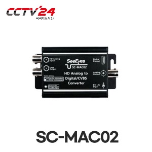 [씨아이즈] SC-MAC02 아날로그HD to HDMI/CVBS 컨버터