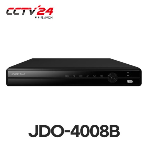 [JWC] JDO-4008B(하드미장착) CCTV녹화기 (JDO-407A 대체모델) [A+T+C+SD 4채널] H.264 160FPS@5MP 녹화 1HDD장착가능(최대8TB) SPOT