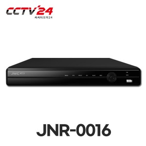 JNR-0016 [5MP 16채널 non-PoE 고해상도 NVR] HECC, Onvif, 4HDD장착가능(최대24TB) 통합관리를 위한 PC 소프트웨어 지원