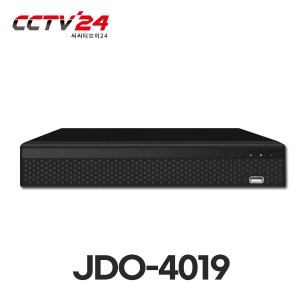 JDO-4019(HDD 미장착) (4채널 2MP/4MP, 1 SATA 최대8TB) ※EX-SDI전용