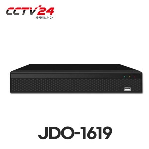JDO-1619(HDD 미장착) (16채널 2MP/4MP, 2 SATA 최대16TB) ※EX-SDI전용