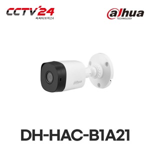 [다후아]DH-HAC-B1A21 2메가 CMOS센서, ALL-HD (AHD+TVI+CVI+SD) 3.6mm, 스마트IR LED 2pcs, IP67방수